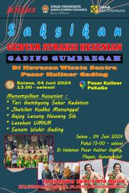 GADING GUMREGAH (GELAR POTENSI WISATA)